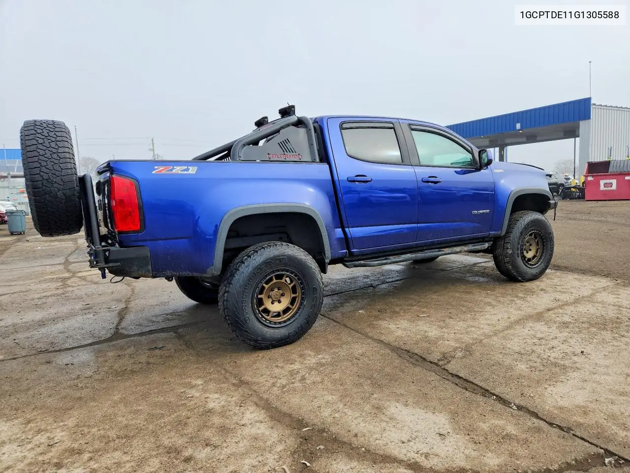 1GCPTDE11G1305588 2016 Chevrolet Colorado Z71