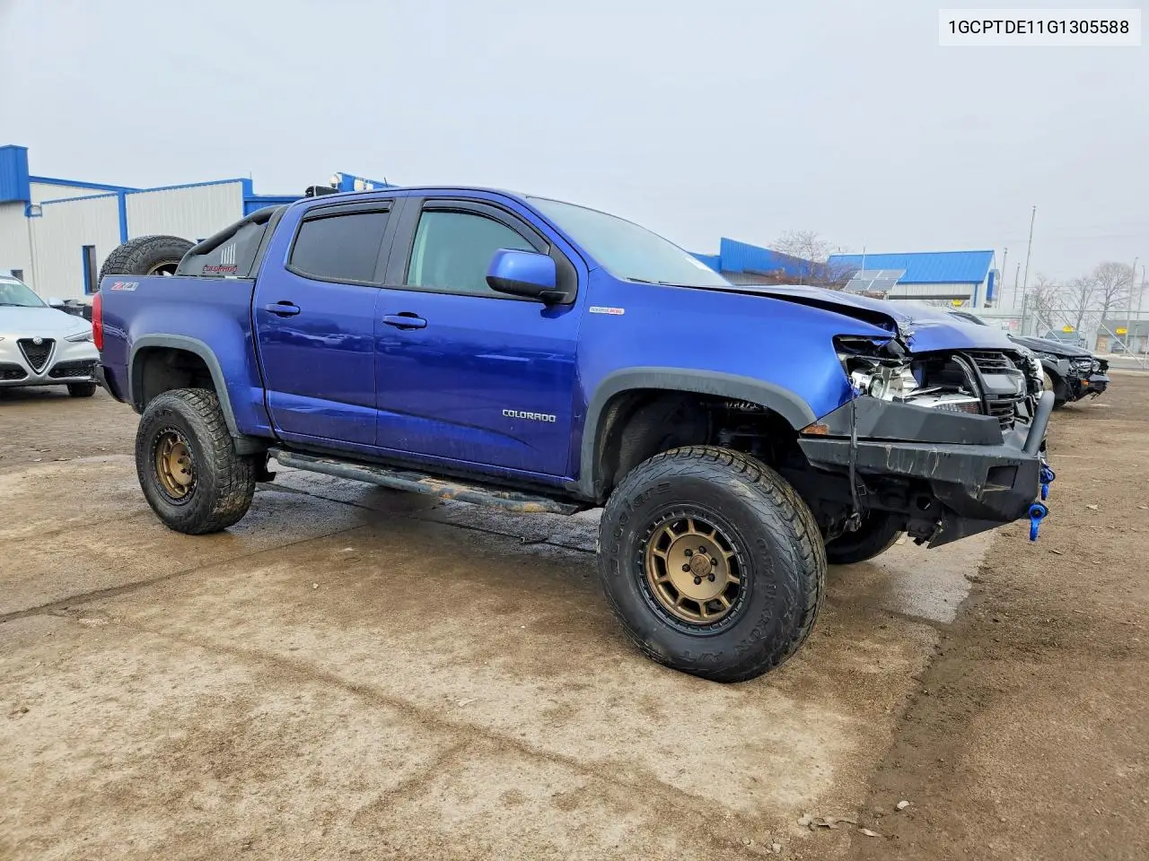 1GCPTDE11G1305588 2016 Chevrolet Colorado Z71