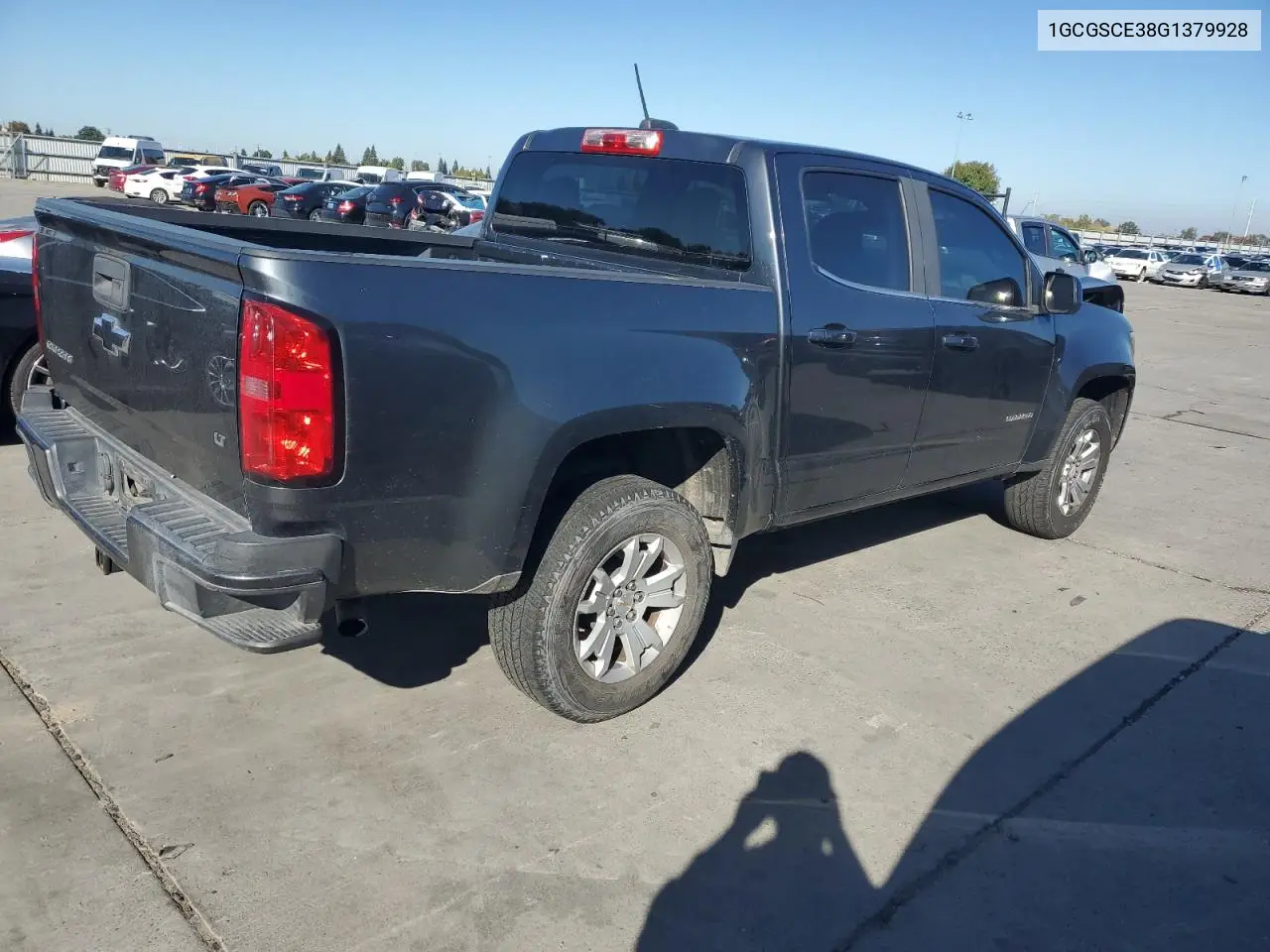1GCGSCE38G1379928 2016 Chevrolet Colorado Lt