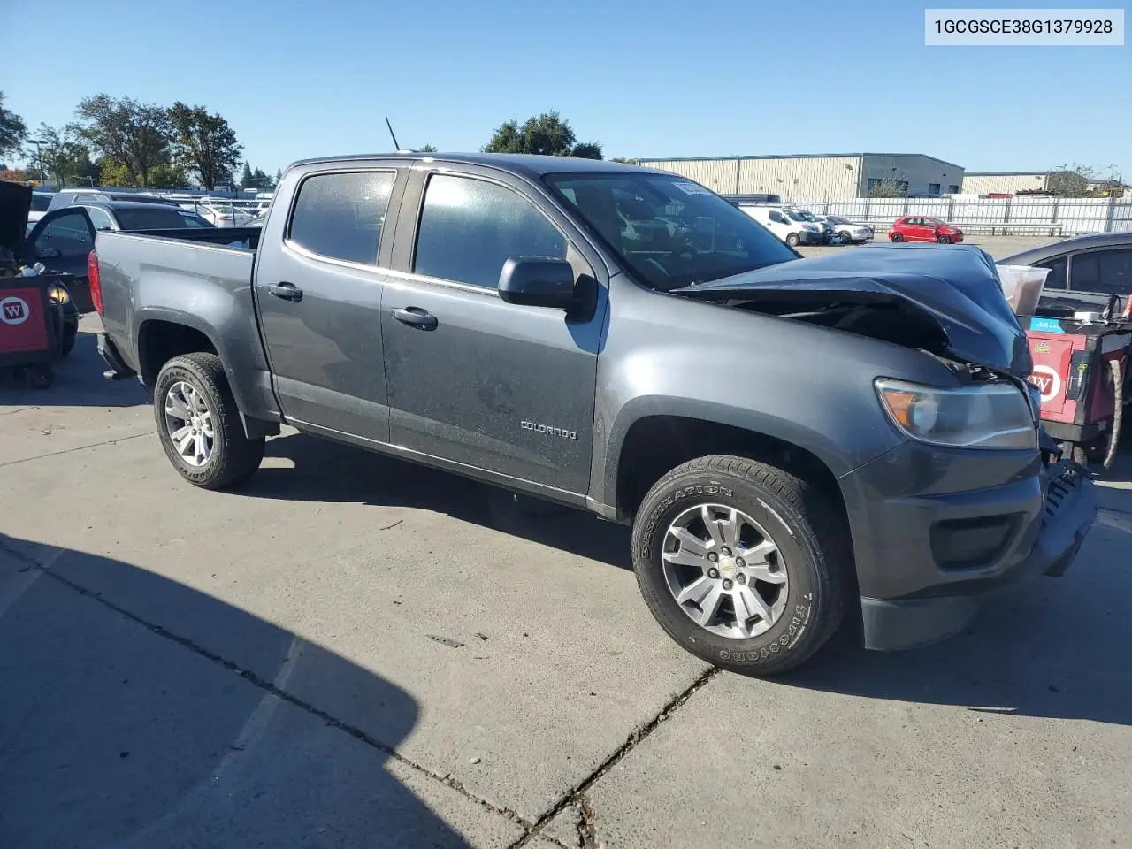 1GCGSCE38G1379928 2016 Chevrolet Colorado Lt