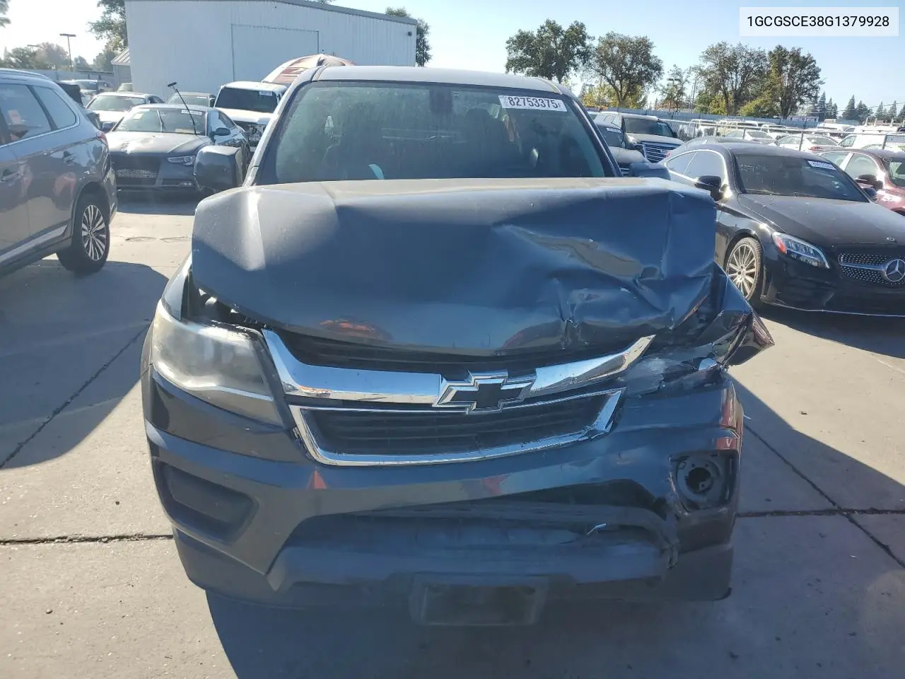 1GCGSCE38G1379928 2016 Chevrolet Colorado Lt