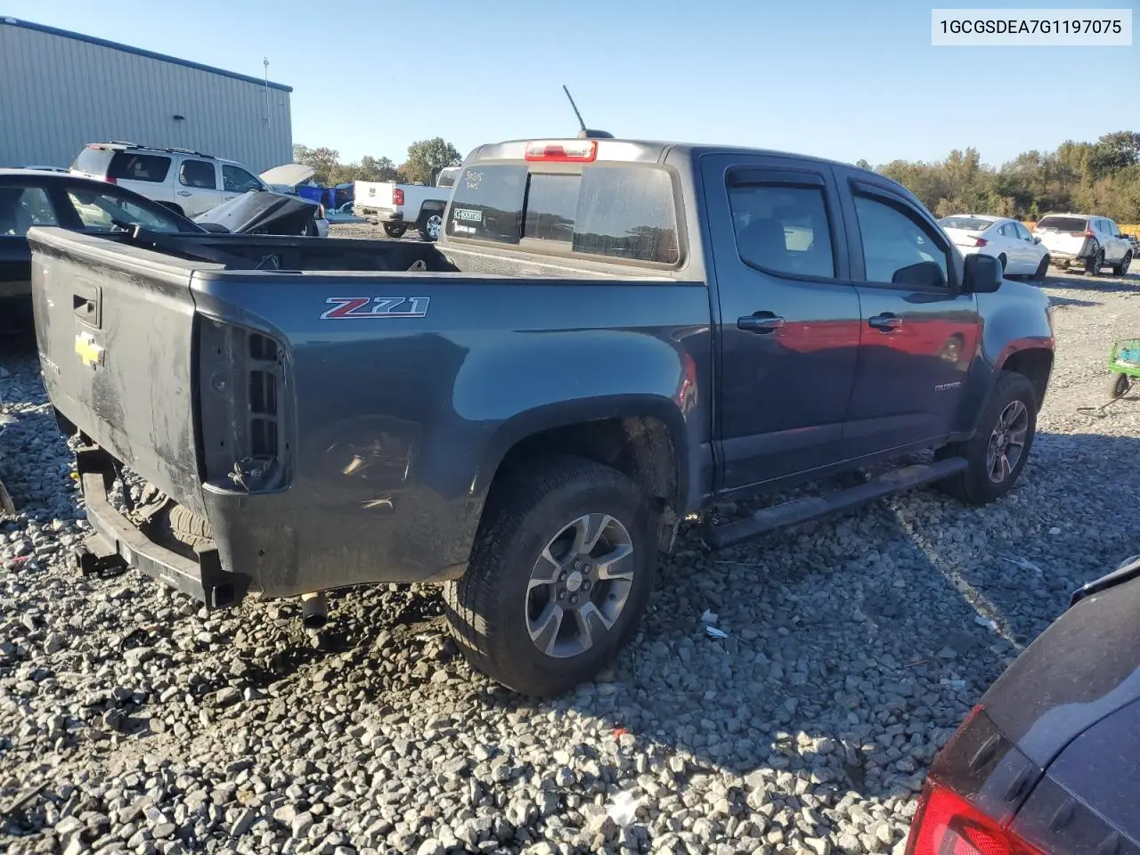 1GCGSDEA7G1197075 2016 Chevrolet Colorado Z71