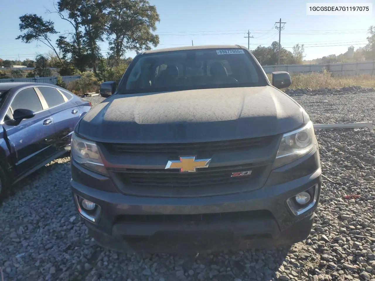 1GCGSDEA7G1197075 2016 Chevrolet Colorado Z71