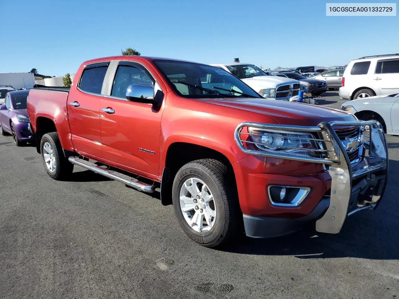 1GCGSCEA0G1332729 2016 Chevrolet Colorado Lt