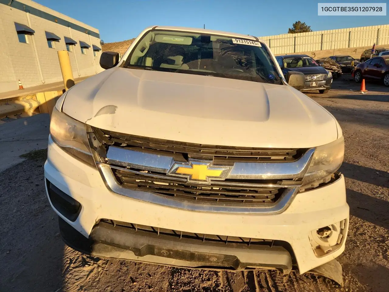 1GCGTBE35G1207928 2016 Chevrolet Colorado