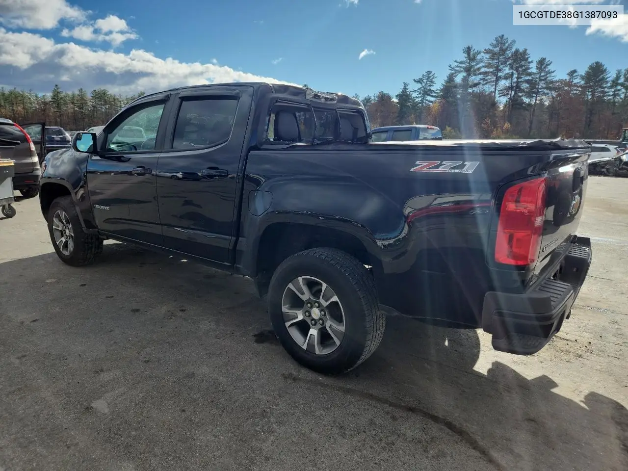 1GCGTDE38G1387093 2016 Chevrolet Colorado Z71