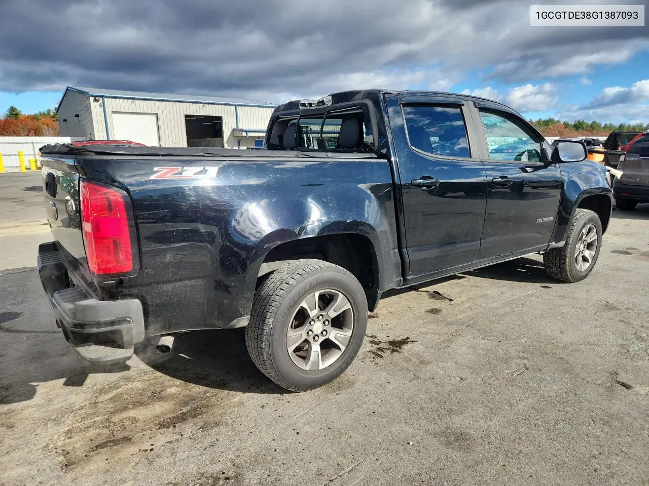 1GCGTDE38G1387093 2016 Chevrolet Colorado Z71