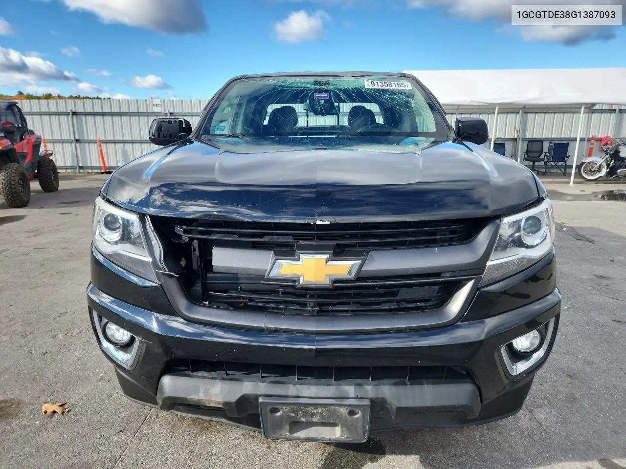 1GCGTDE38G1387093 2016 Chevrolet Colorado Z71