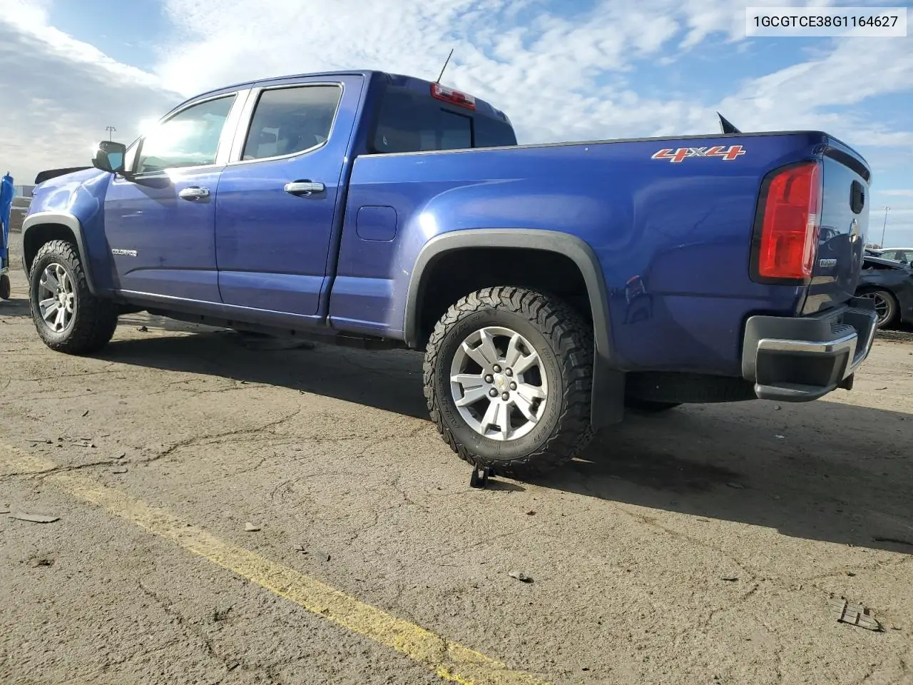 1GCGTCE38G1164627 2016 Chevrolet Colorado Lt