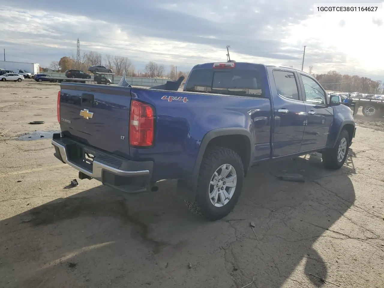 1GCGTCE38G1164627 2016 Chevrolet Colorado Lt