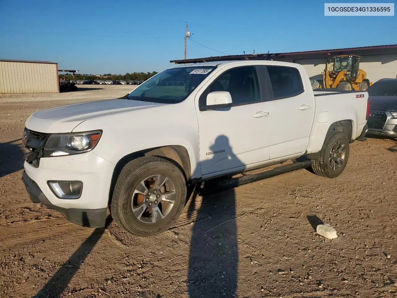 1GCGSDE34G1336595 2016 Chevrolet Colorado Z71