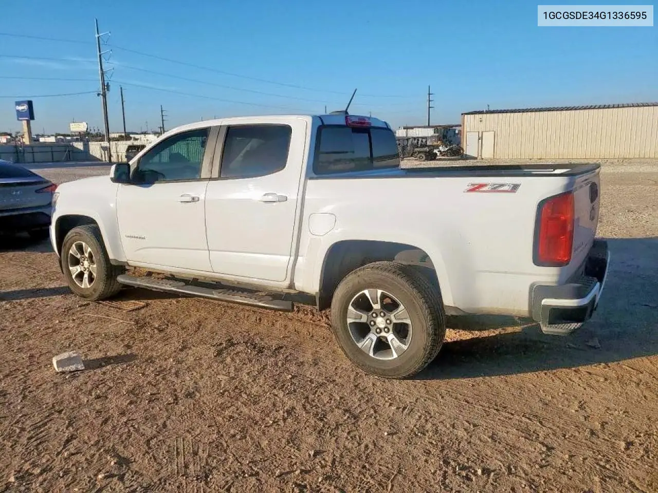 1GCGSDE34G1336595 2016 Chevrolet Colorado Z71
