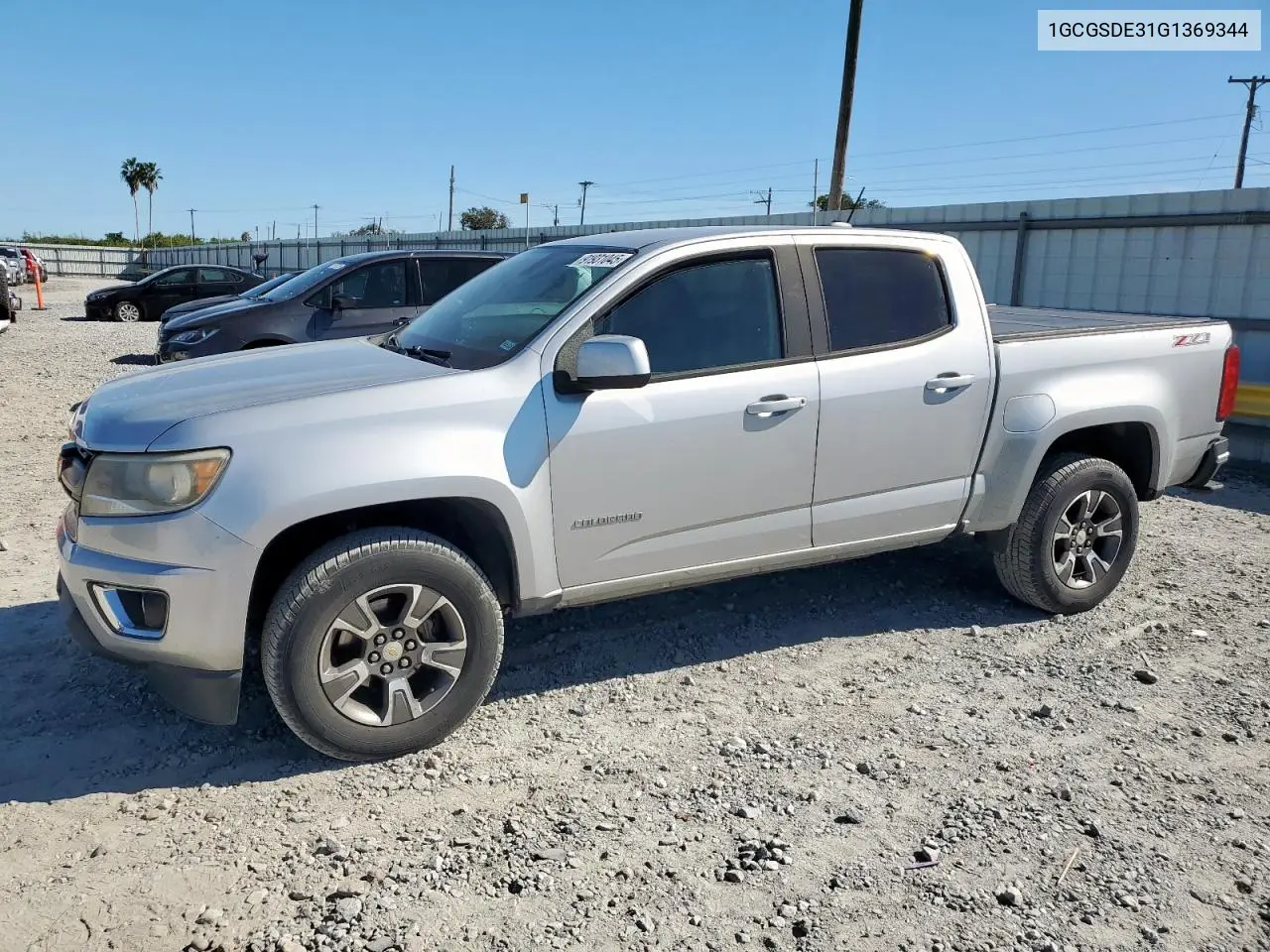 1GCGSDE31G1369344 2016 Chevrolet Colorado Z71
