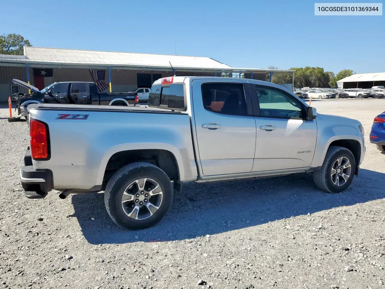 1GCGSDE31G1369344 2016 Chevrolet Colorado Z71