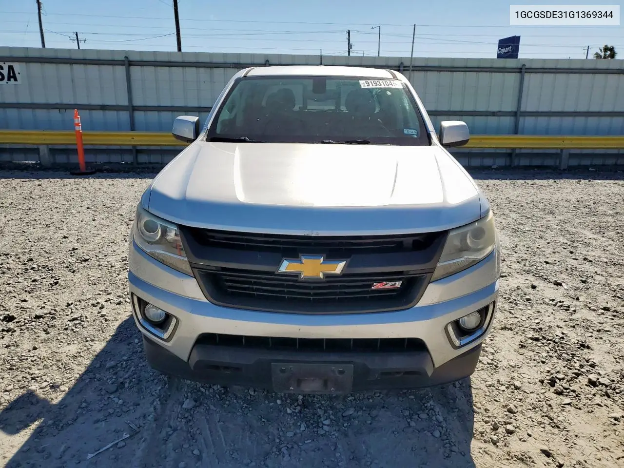 1GCGSDE31G1369344 2016 Chevrolet Colorado Z71