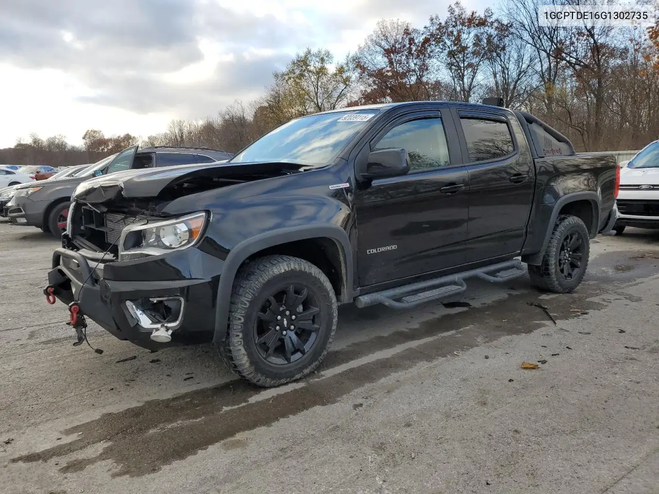 1GCPTDE16G1302735 2016 Chevrolet Colorado Z71
