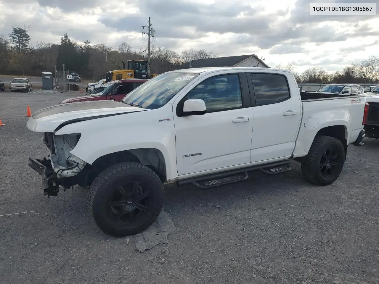 1GCPTDE18G1305667 2016 Chevrolet Colorado Z71