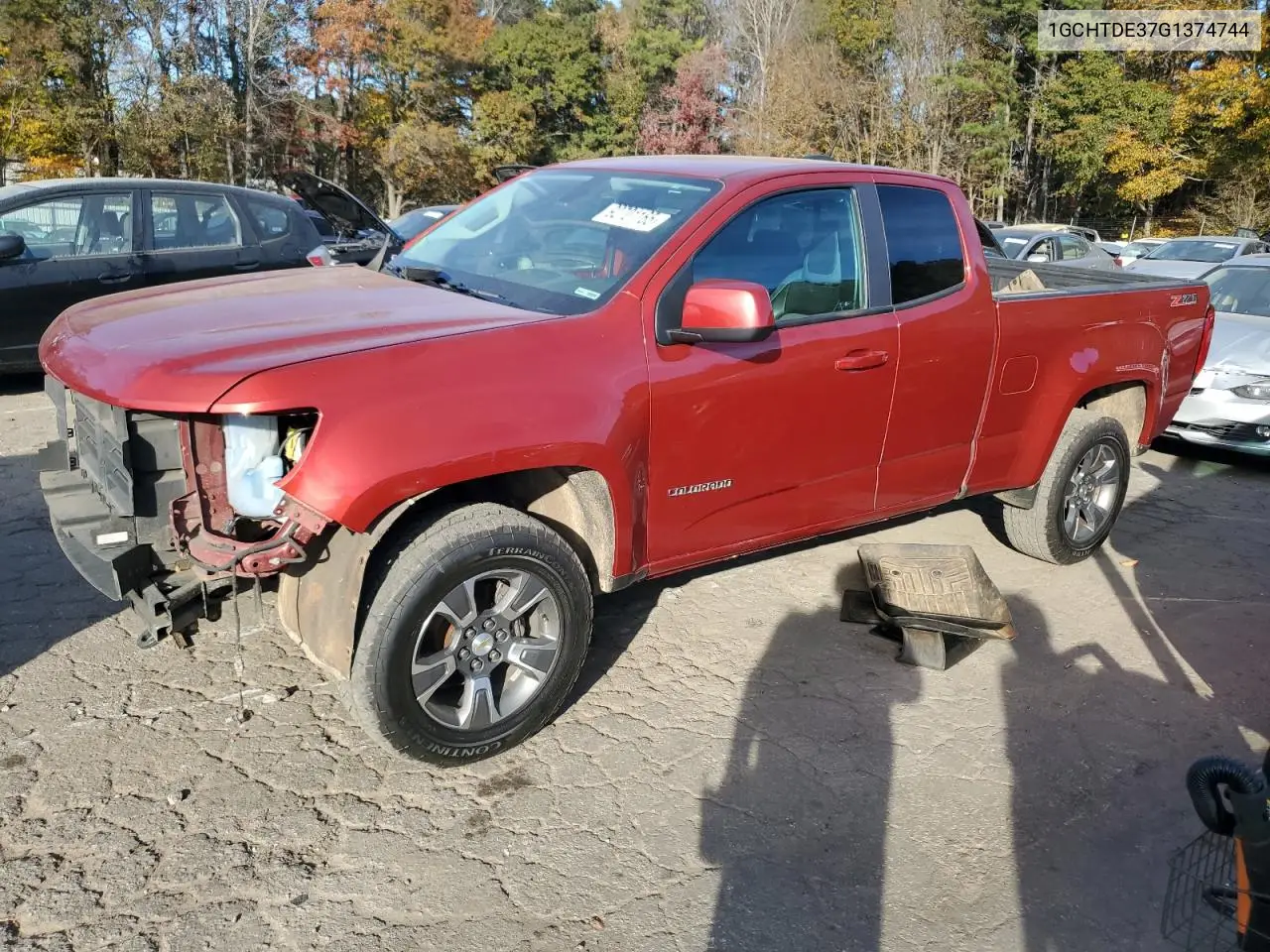 1GCHTDE37G1374744 2016 Chevrolet Colorado Z71
