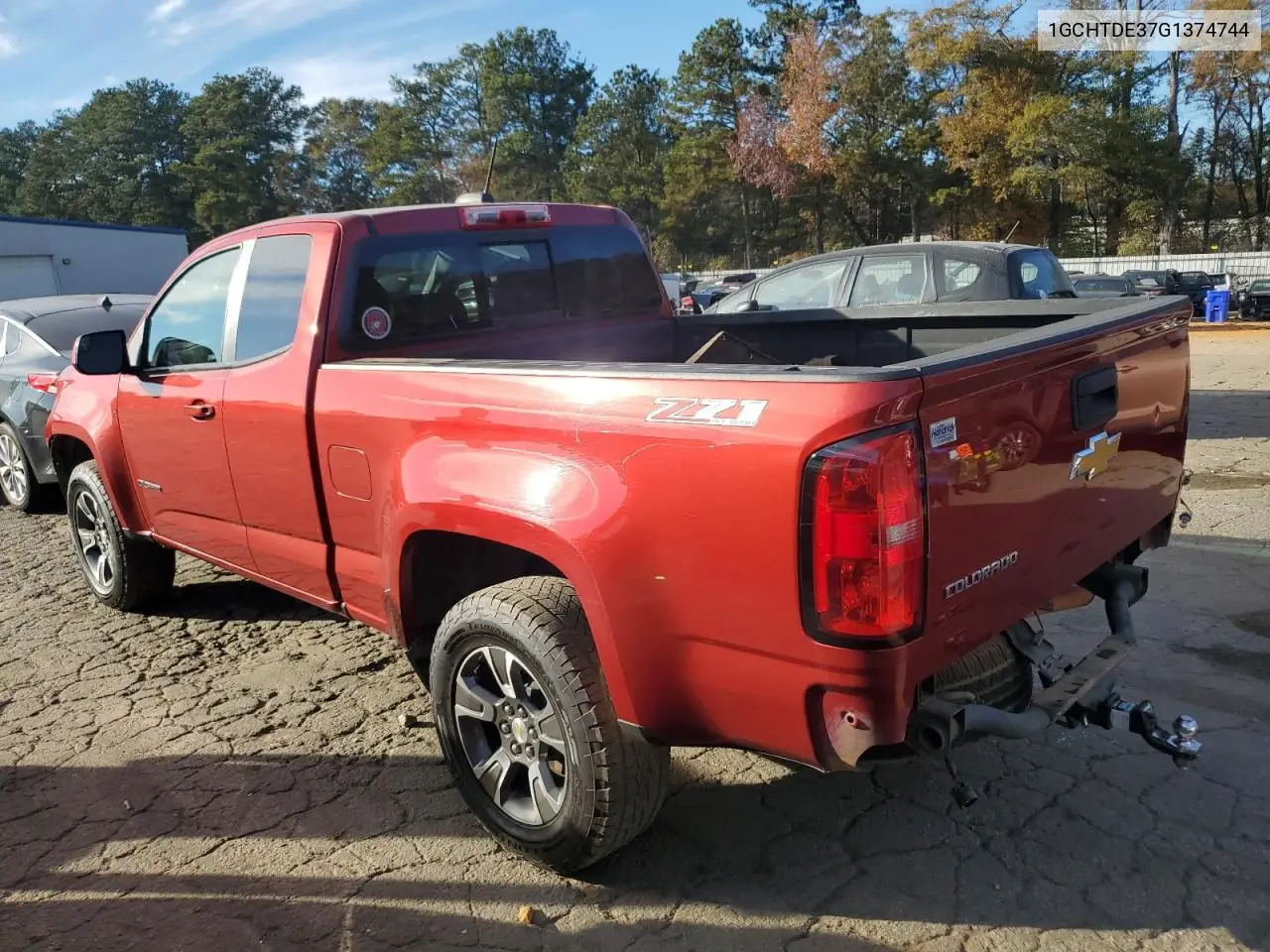 1GCHTDE37G1374744 2016 Chevrolet Colorado Z71