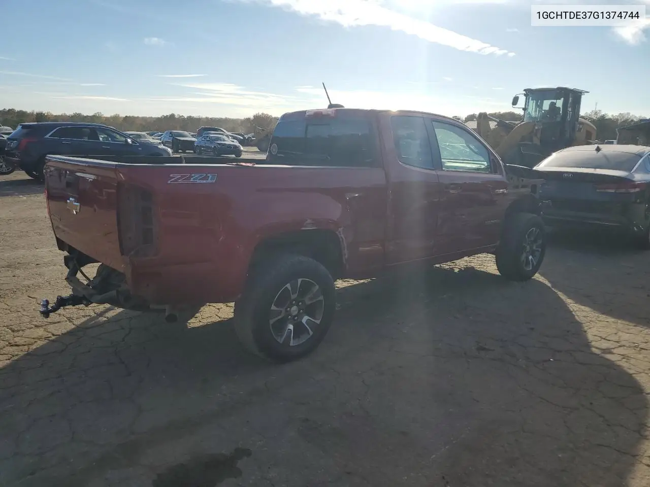 1GCHTDE37G1374744 2016 Chevrolet Colorado Z71