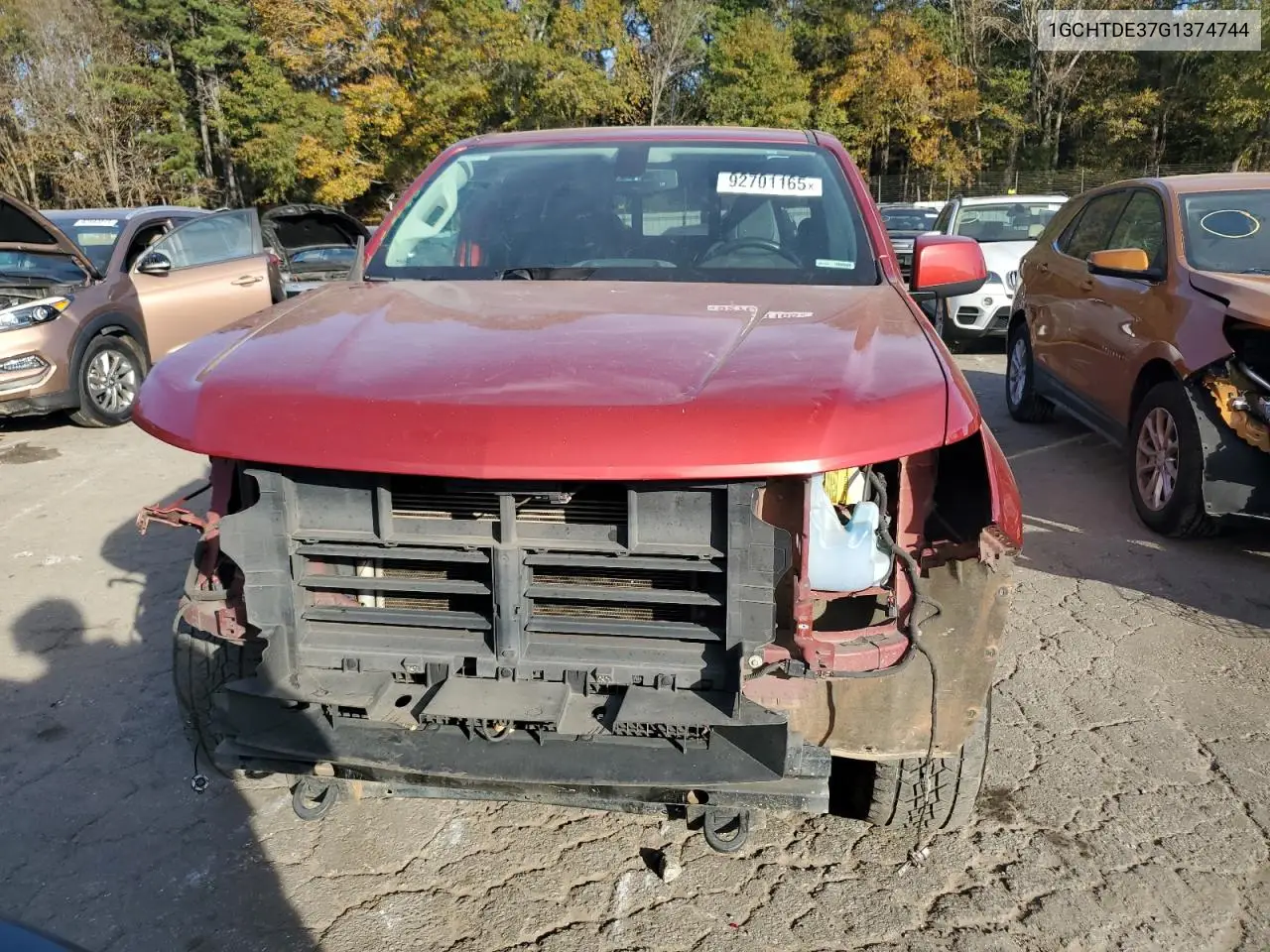 1GCHTDE37G1374744 2016 Chevrolet Colorado Z71
