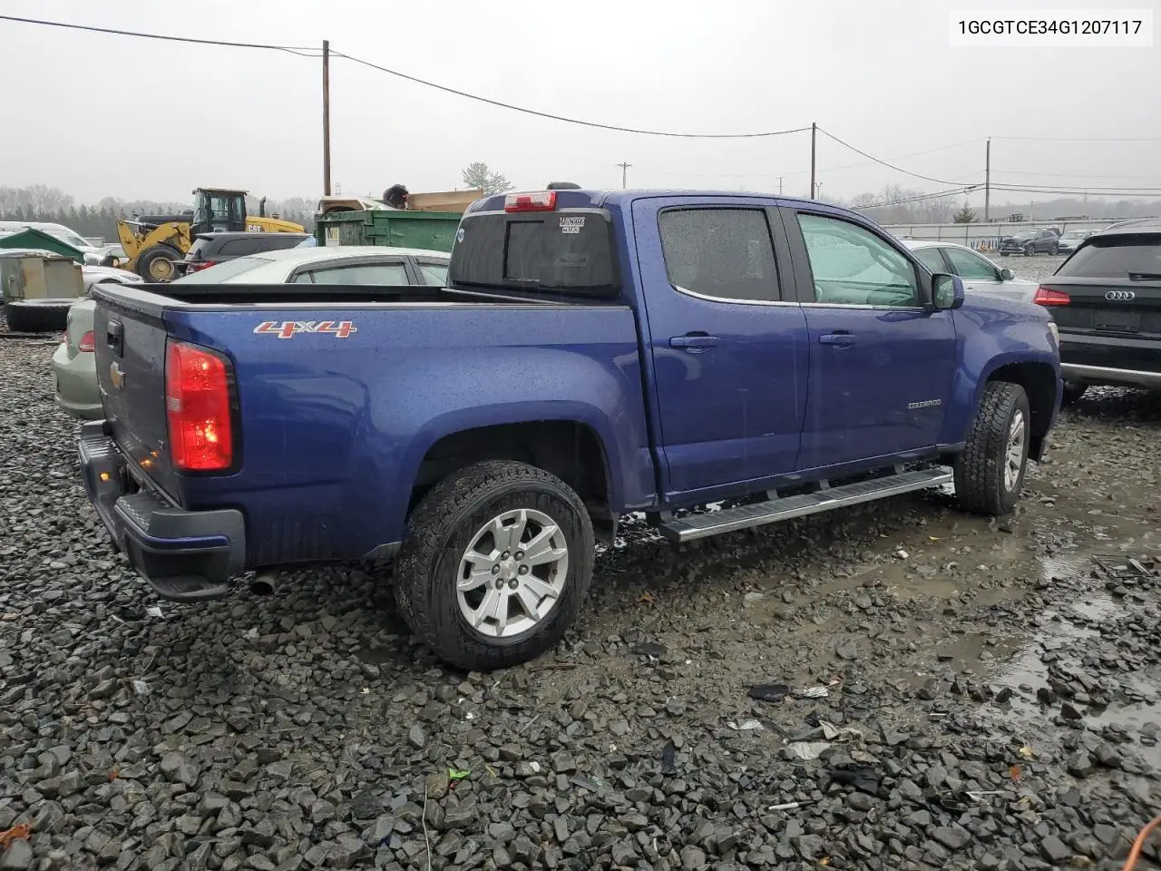 1GCGTCE34G1207117 2016 Chevrolet Colorado Lt