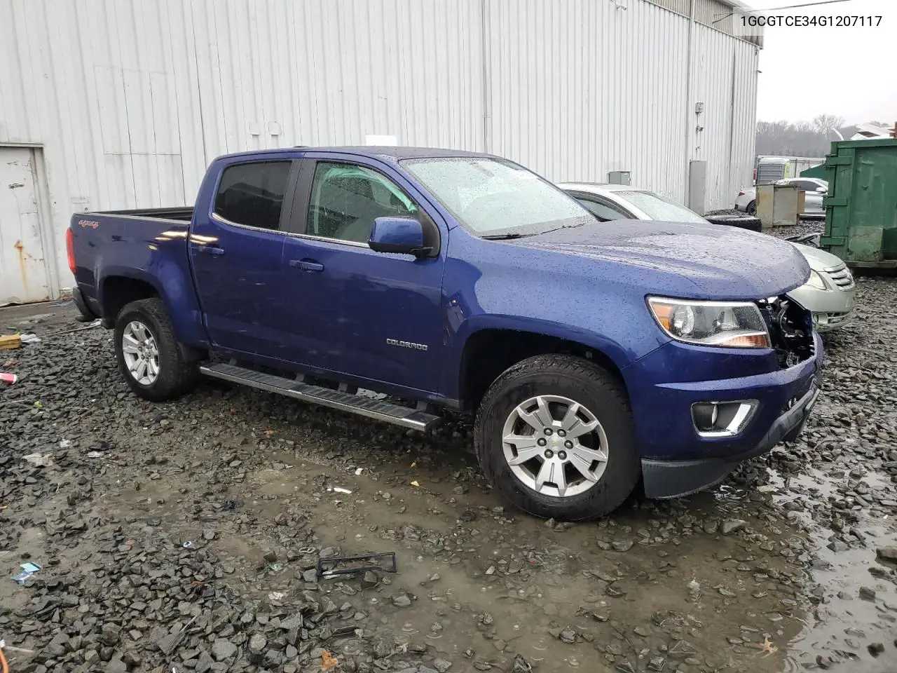 1GCGTCE34G1207117 2016 Chevrolet Colorado Lt