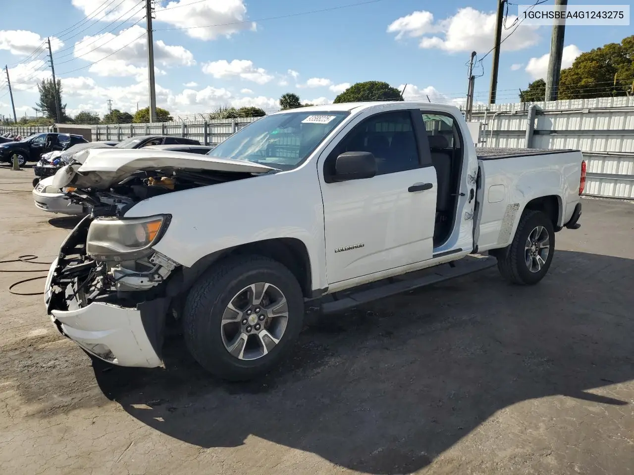 1GCHSBEA4G1243275 2016 Chevrolet Colorado
