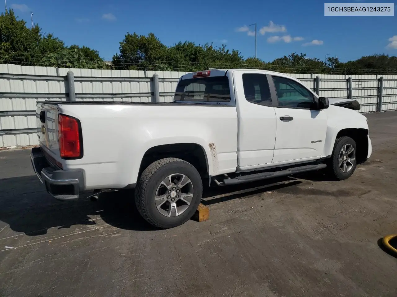 1GCHSBEA4G1243275 2016 Chevrolet Colorado