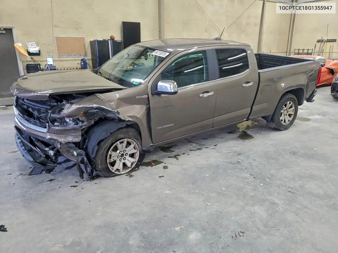 1GCPTCE18G1355947 2016 Chevrolet Colorado Lt