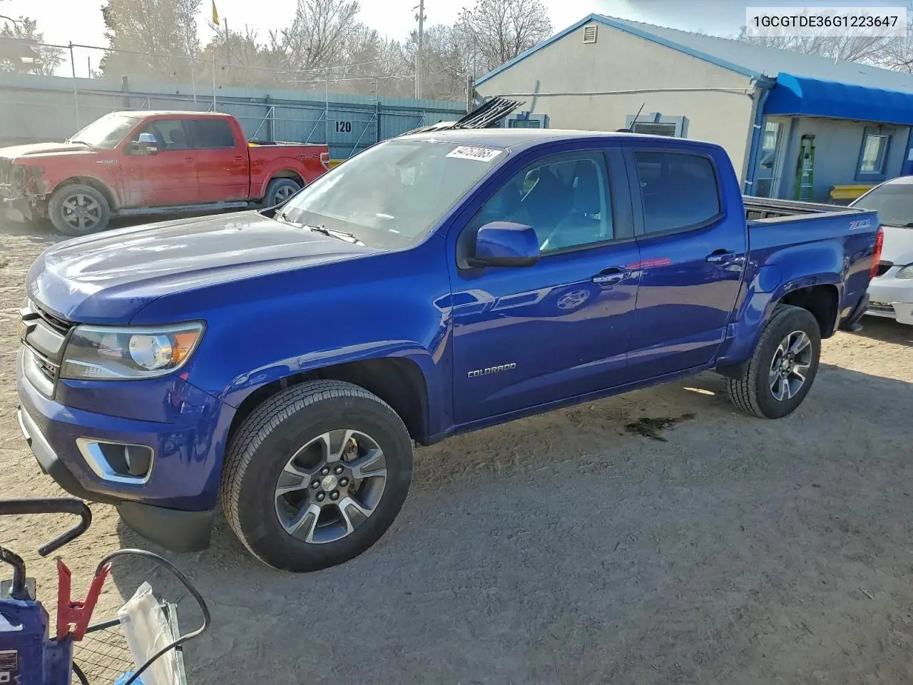 1GCGTDE36G1223647 2016 Chevrolet Colorado Z71