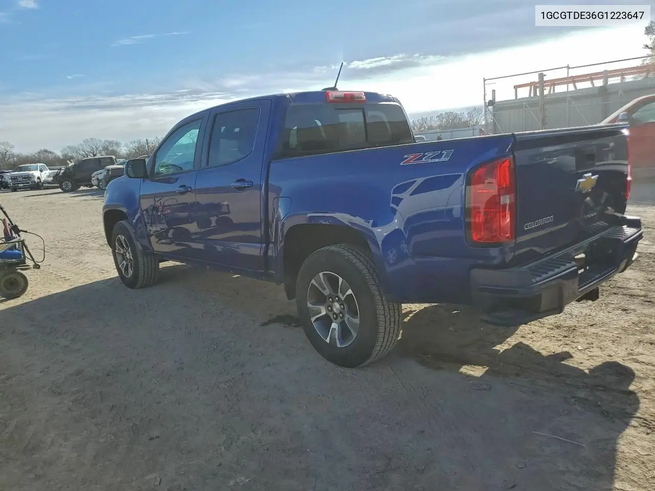 1GCGTDE36G1223647 2016 Chevrolet Colorado Z71