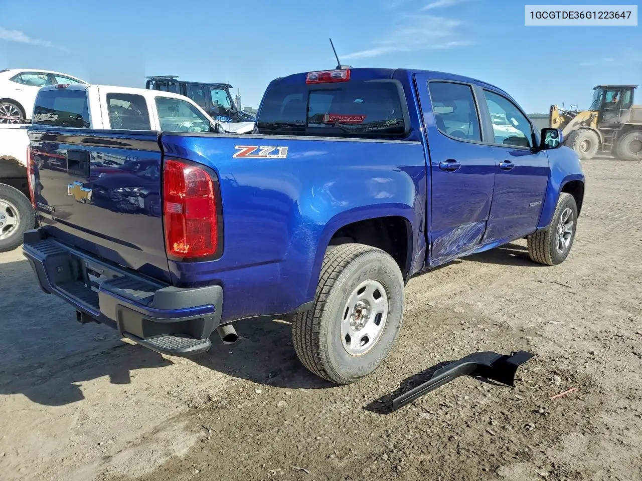 1GCGTDE36G1223647 2016 Chevrolet Colorado Z71