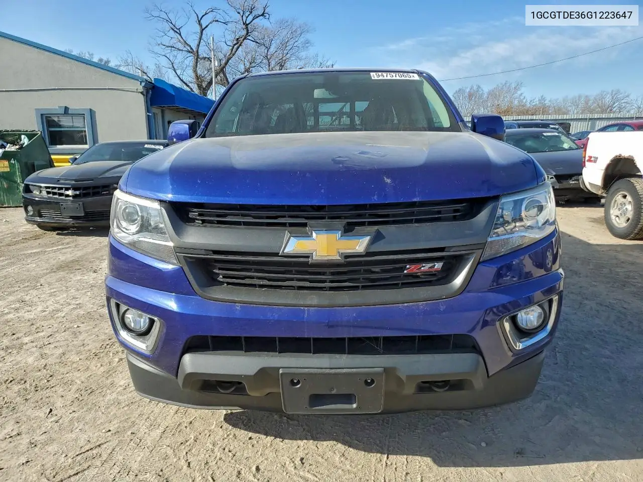 1GCGTDE36G1223647 2016 Chevrolet Colorado Z71