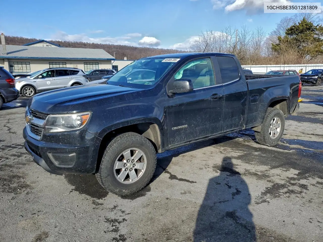 1GCHSBE35G1281809 2016 Chevrolet Colorado