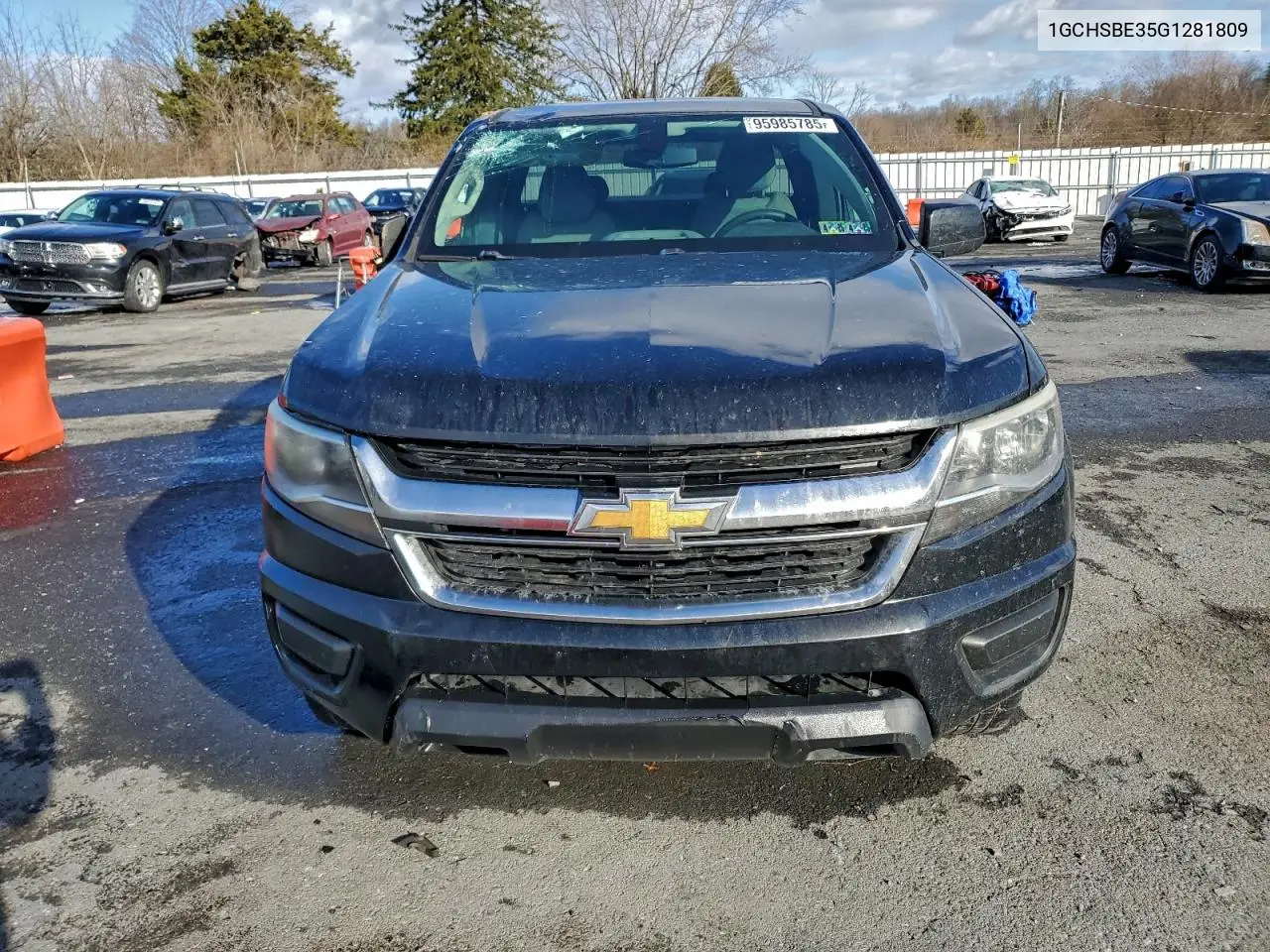 1GCHSBE35G1281809 2016 Chevrolet Colorado