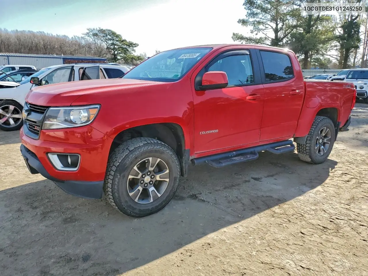 1GCGTDE31G1245250 2016 Chevrolet Colorado Z71