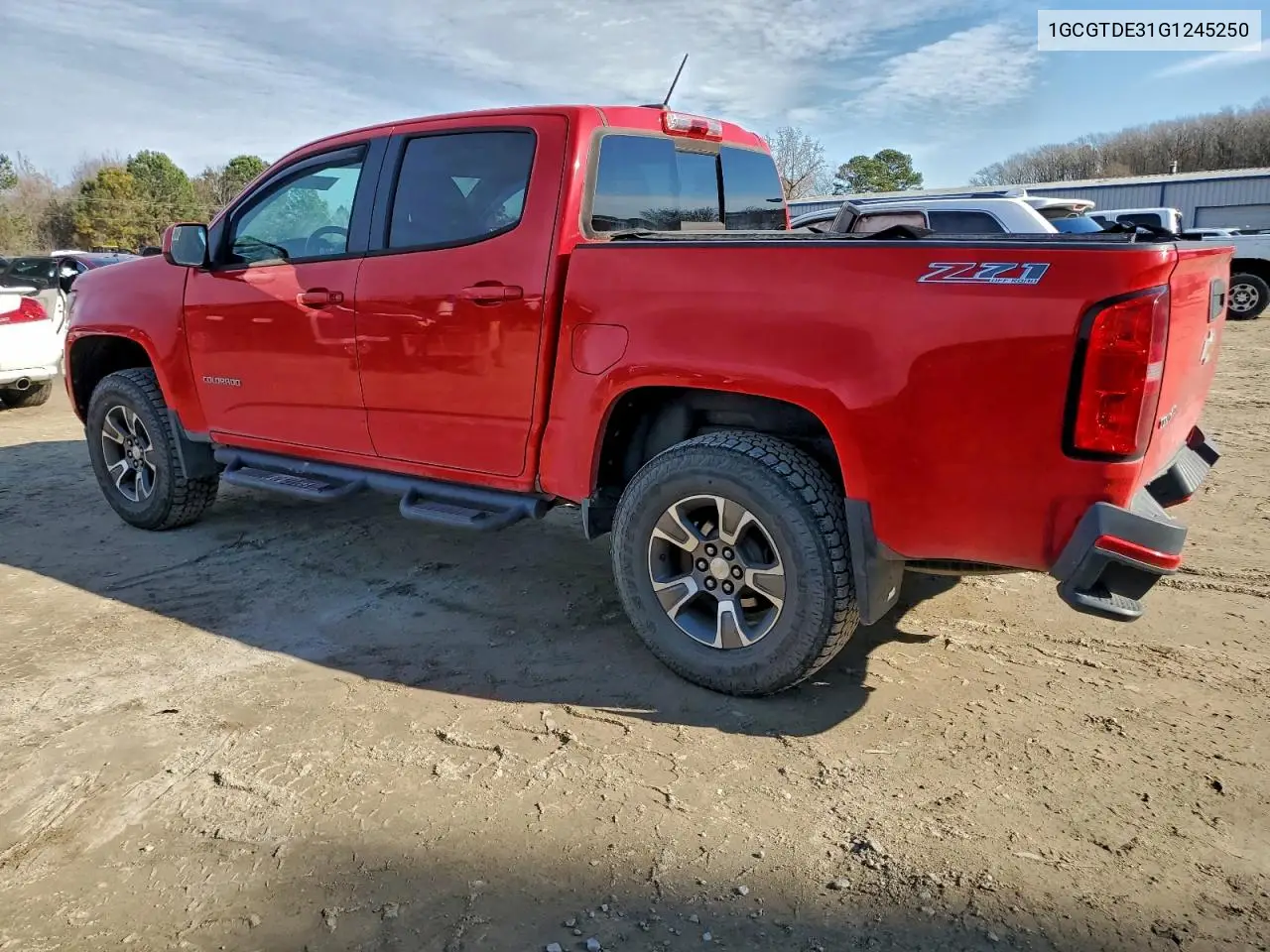 1GCGTDE31G1245250 2016 Chevrolet Colorado Z71