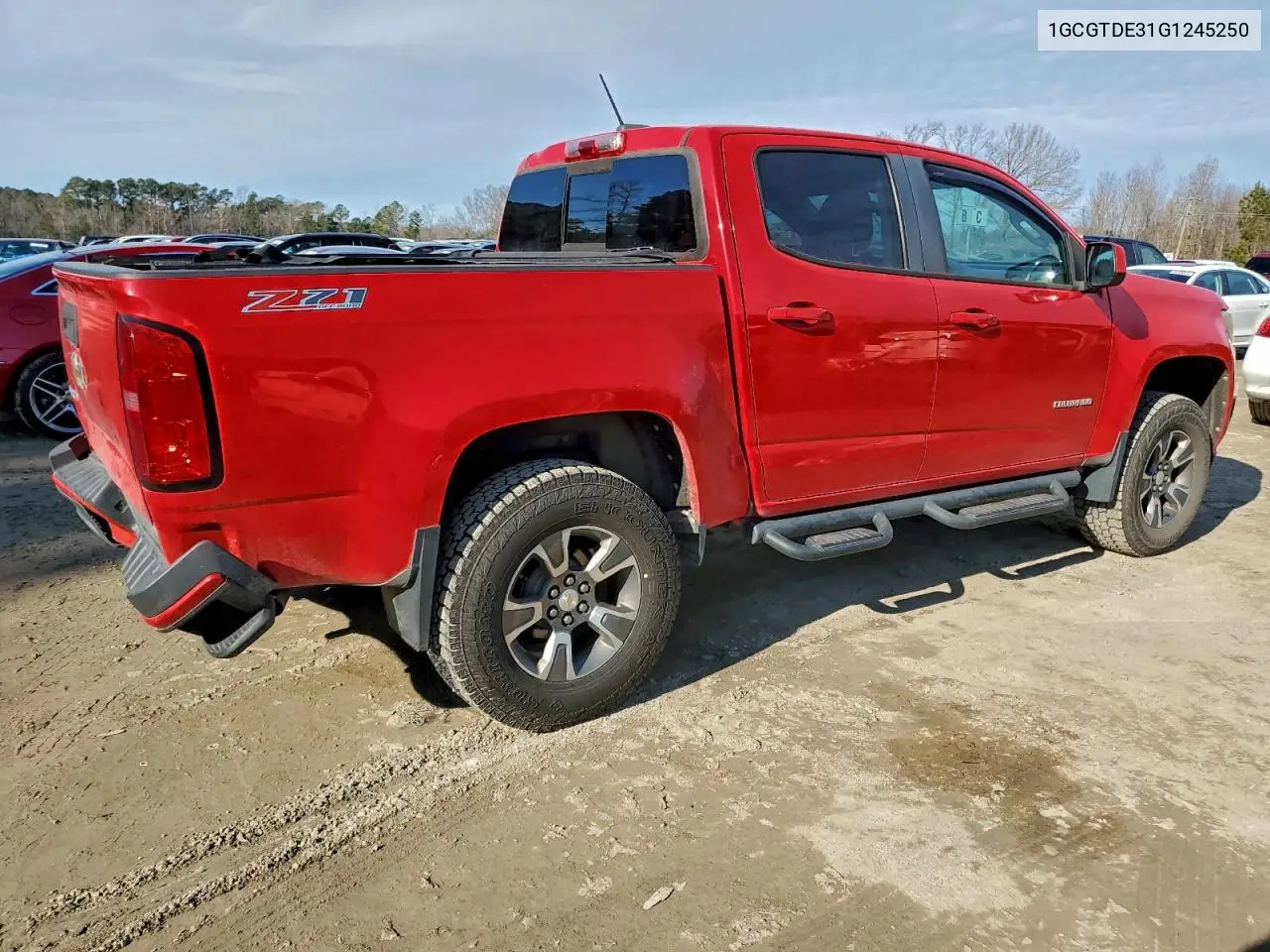 1GCGTDE31G1245250 2016 Chevrolet Colorado Z71