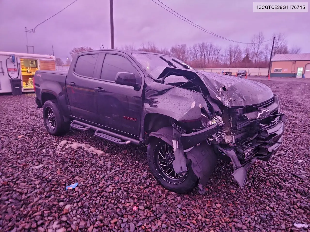 1GCGTCE38G1176745 2016 Chevrolet Colorado Lt