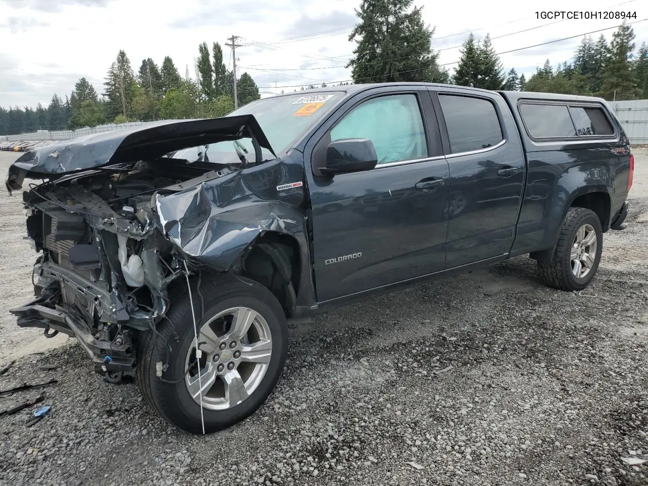 1GCPTCE10H1208944 2017 Chevrolet Colorado Lt