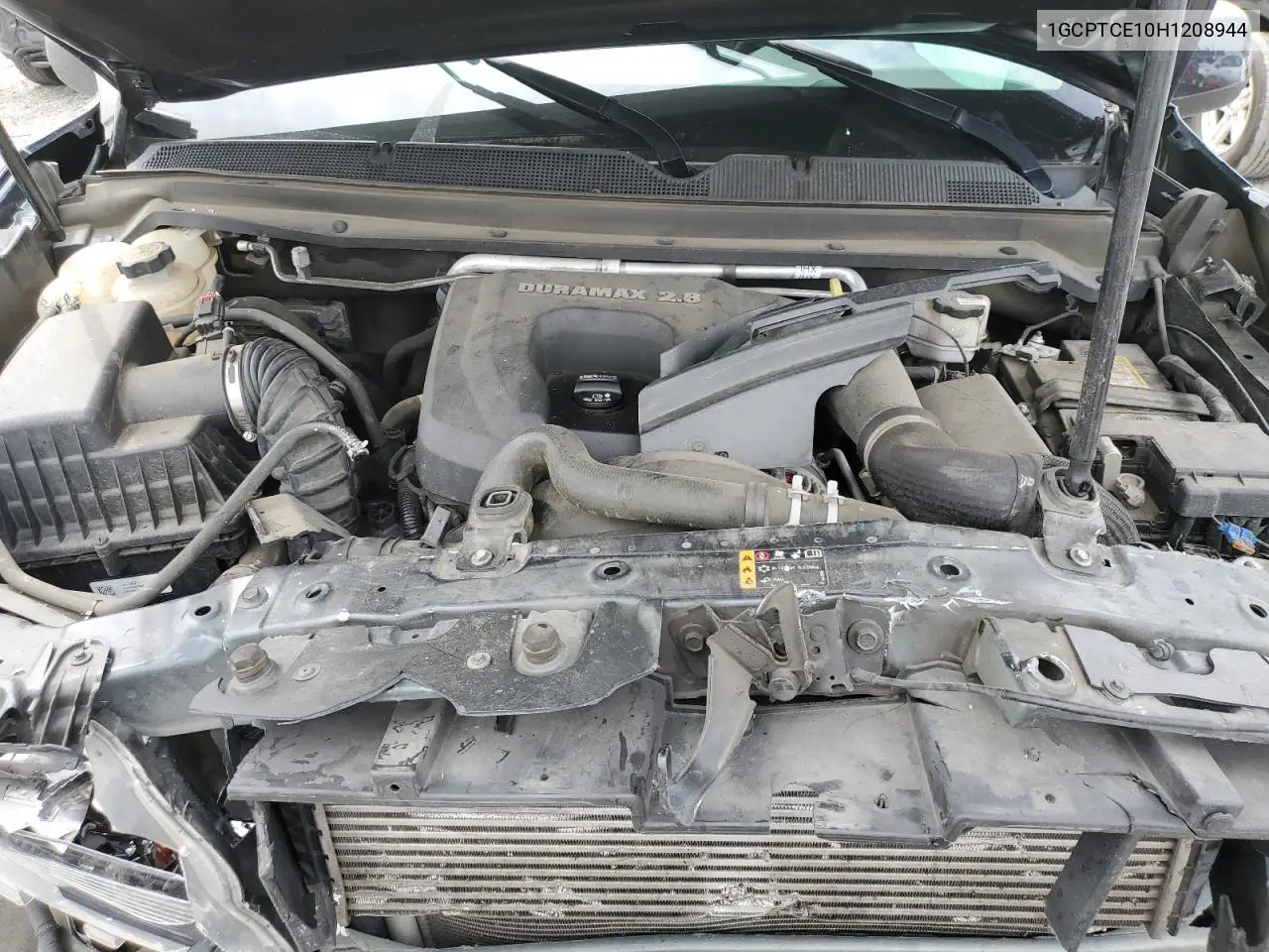 1GCPTCE10H1208944 2017 Chevrolet Colorado Lt