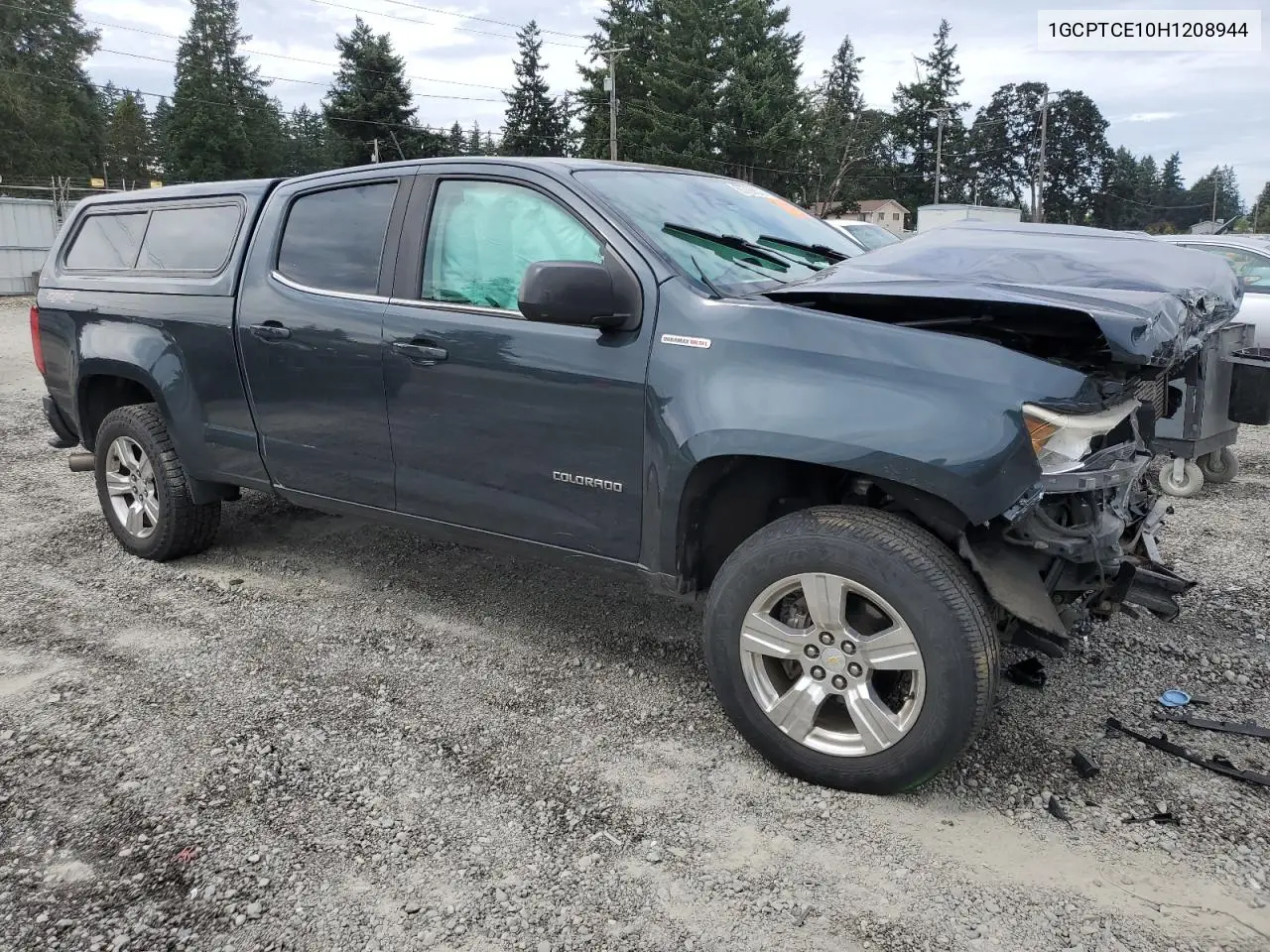 1GCPTCE10H1208944 2017 Chevrolet Colorado Lt