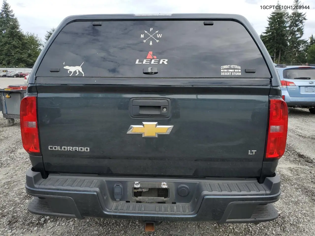 1GCPTCE10H1208944 2017 Chevrolet Colorado Lt