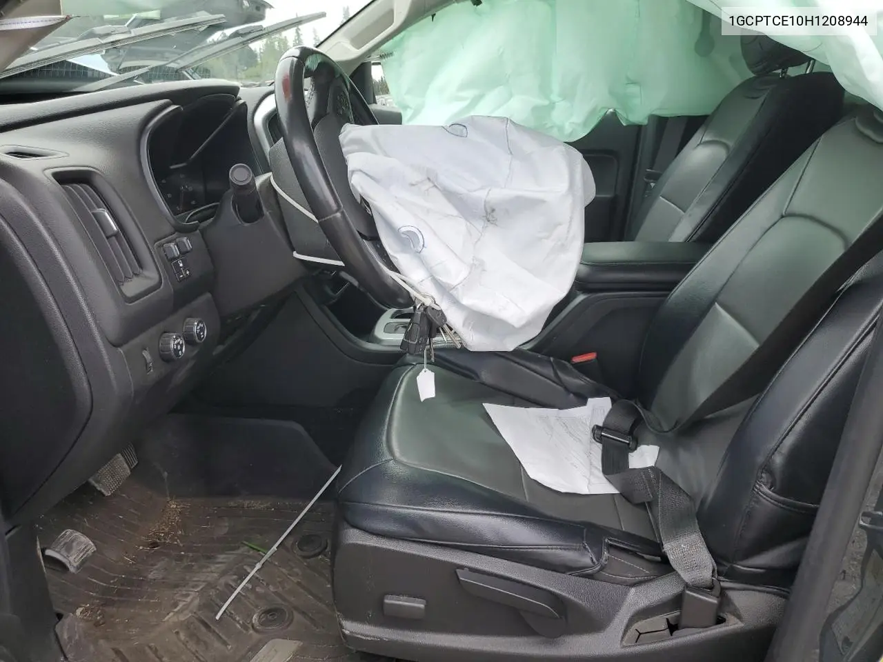 1GCPTCE10H1208944 2017 Chevrolet Colorado Lt