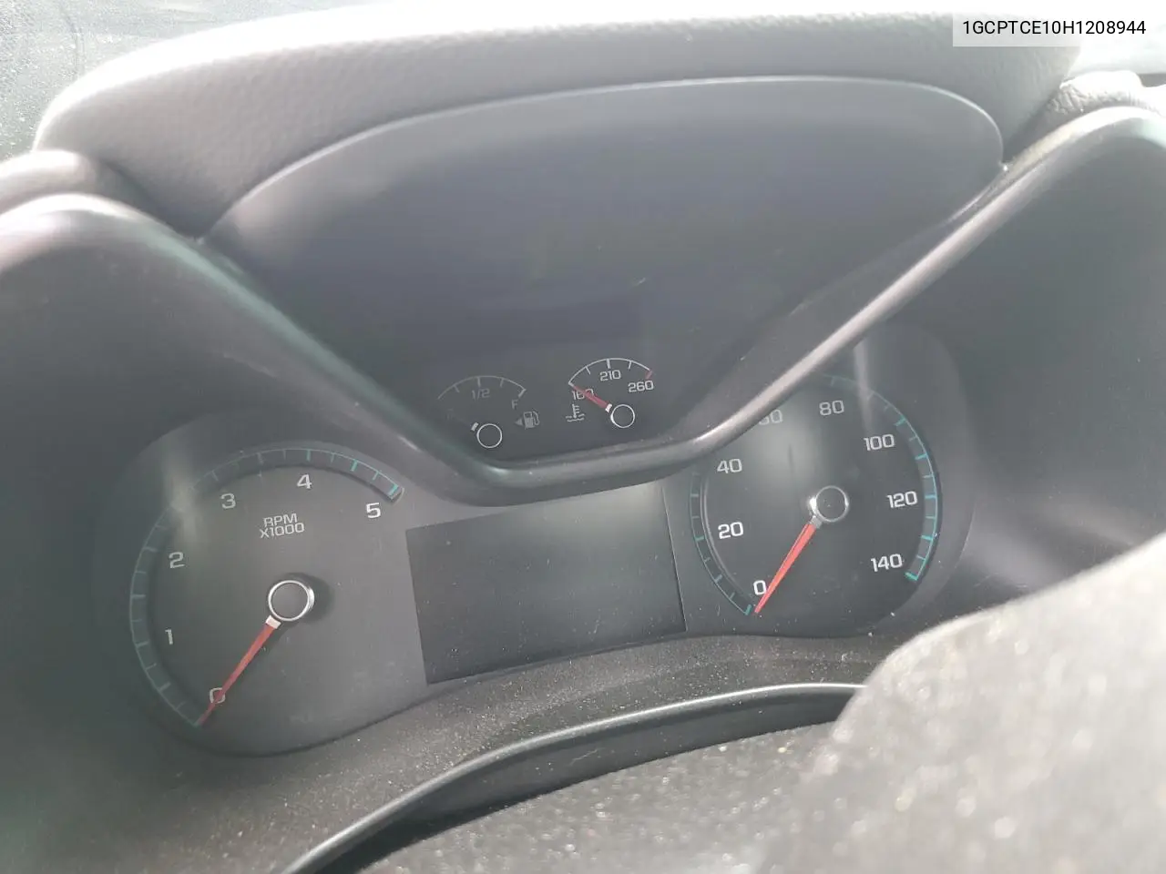 1GCPTCE10H1208944 2017 Chevrolet Colorado Lt