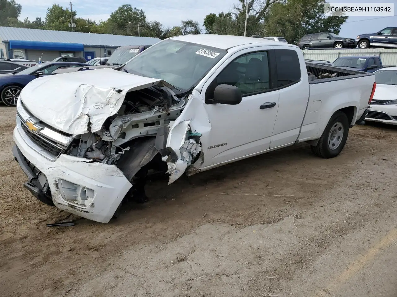 1GCHSBEA9H1163942 2017 Chevrolet Colorado
