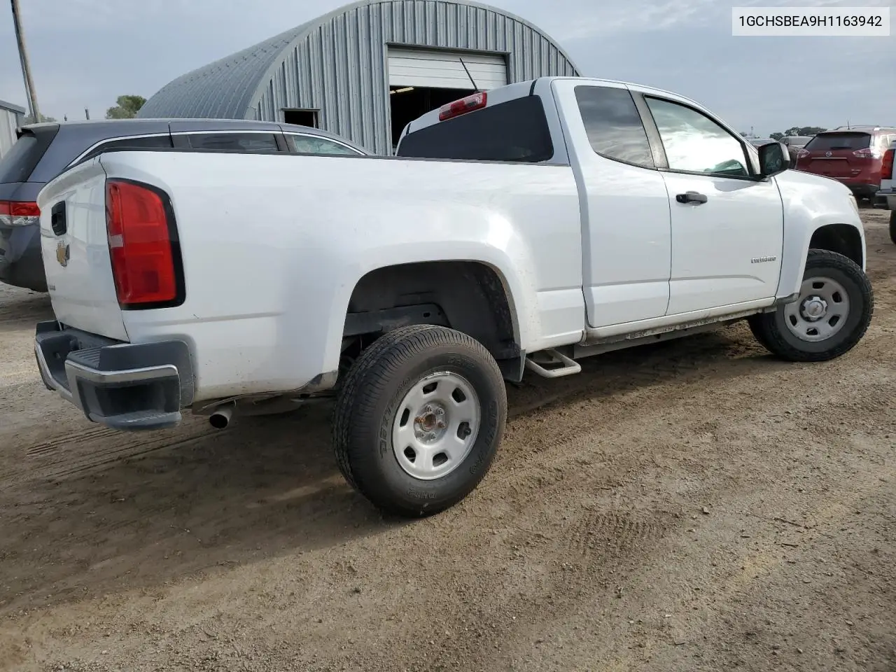 1GCHSBEA9H1163942 2017 Chevrolet Colorado