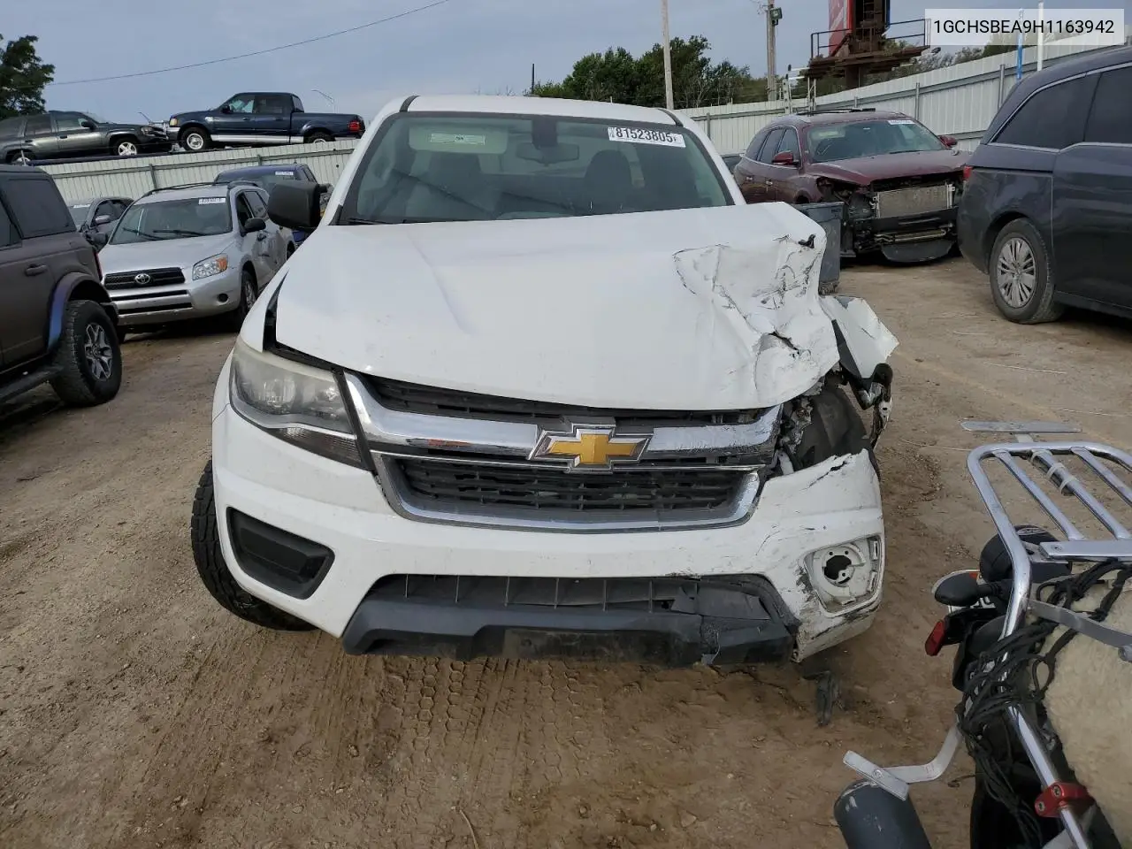 1GCHSBEA9H1163942 2017 Chevrolet Colorado