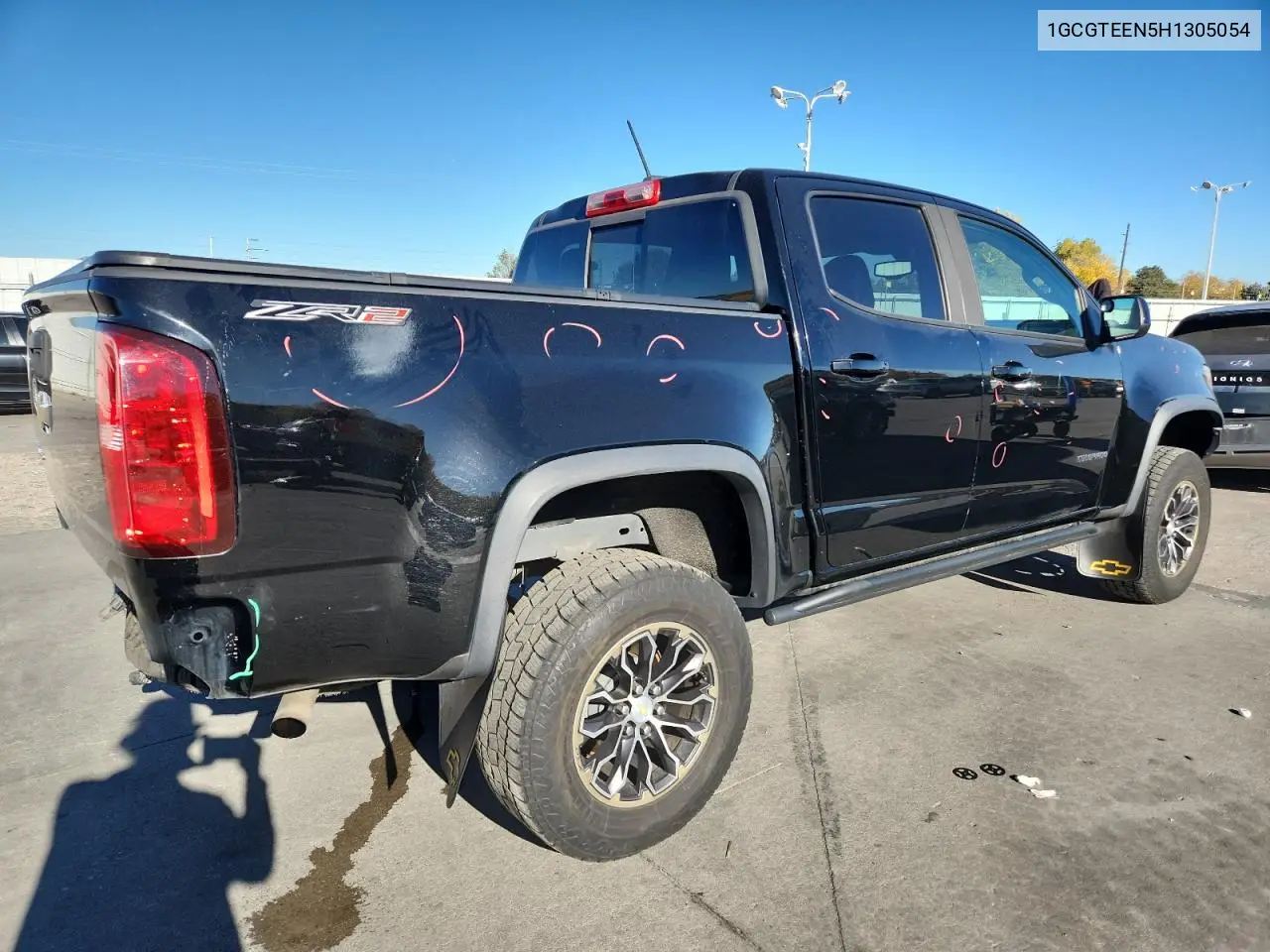 1GCGTEEN5H1305054 2017 Chevrolet Colorado Zr2